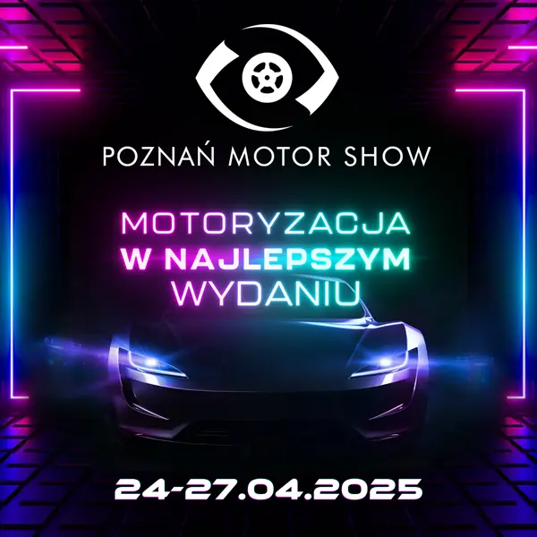 plakat poznań motor show 2025